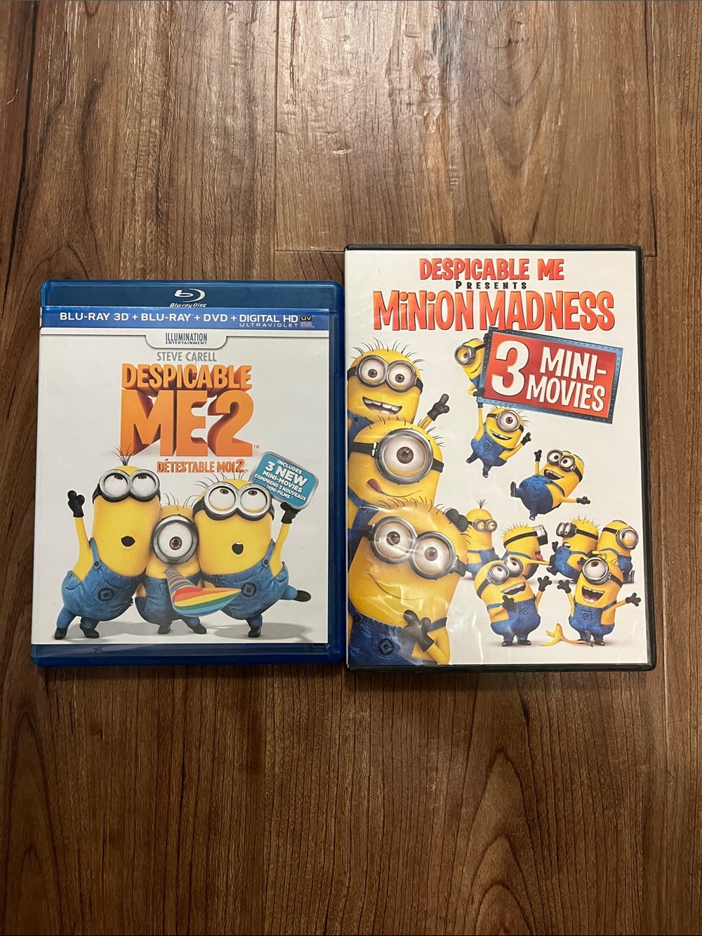 Despicable Me 2 & Minion Madness - Movie Blu-ray/DVD Pack